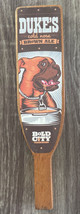Duke&#39;s Cold Nose Brown Ale Beer Tap Handle Bold City Brewery - $50.00