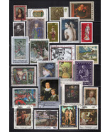 ZAYIX Art Stamp Collection Mint/Used Paintings Nudes Flowers 101623SM99 - $6.95