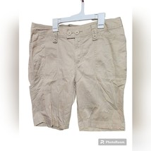 St. John&#39;s Bay Tan Shorts size 12 - £8.07 GBP