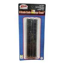 Atlas N Scale New 5&quot; Straight Track Code 80 6 Pieces 2501 - $9.19