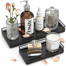 Bathroom Tray For Counter, Oak Wooden 11&quot;+7.5&quot; L - $35.99