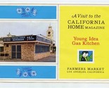 Young Idea Gas Kitchen Brochure LA Farmers Market California Home Magazine - £14.13 GBP