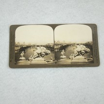 1904 St Louis Worlds Fair Louisiana Purchase Stereoview Grand Basin From... - $19.99