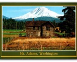 Rustic Cabin At Mt Adams Washington WA UNP Continental Postcard O21 - $3.91