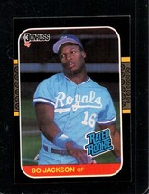 1987 Donruss #35 Bo Jackson Exmt (Rc) Royals *X93532 - £6.93 GBP
