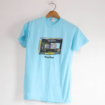 Vintage Sony Cassette Tape UX S 90 T Shirt Medium - £68.05 GBP