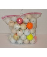 Huge Lot of 50 Mixed brands of Golf Balls Fair to Good Condition - $49.45