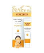 2-BURT&#39;S BEES NATURAL EXFOLIATING CLAY MASK WITH PLUM EXTRACT 16.1g/.57 ... - £5.52 GBP