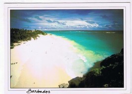 Caribbean Island Barbados Postcard Crane Beach Larger Card - £2.26 GBP