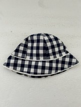 Janie and Jack 12 to 18 Months Toddler Blue and White Hat - $14.50