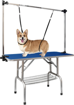 36 Inch Dog Grooming Table,Adjustable with Arm/Noose/Mesh Tray - $160.48+