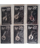 *Disney Movie Club Collectible Pendant Set of 6 Complete 20 Year Anniver... - $13.79