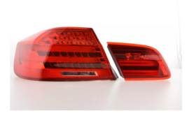 Fk Pair Led Lightbar Rear Lights Bmw 3-series E92 E93 Coupe 06-10 Red Clear Lhd - £422.61 GBP