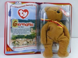 TY McDonald&#39;s International Bears II Germania the Bear DOB 10/3/1990 - £19.41 GBP
