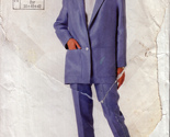 Ntage sewing pattern 1980s easy to sew top  jacket  pants penelope rose at artfire thumb155 crop