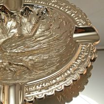 Pheasant Bird Solid Brass Nickel Chrome Plated Measures 6.75" L X 5.25" image 6