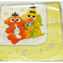Sesame Street Beginnings Baby Shower Dessert Napkins Party Supplies 16 Count - £3.73 GBP