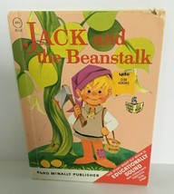 Jack and the Beanstalk Rand McNally Junior Elf Book Childrens Vintage Fairy Tale - £7.82 GBP