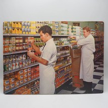 Vintage Supermarket Helpers Singer Society For Visual Education Print 11x14 - £19.38 GBP