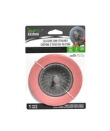 Ideal Kitchen Silicone Invertible Sink Strainer Pink - $96.47 MXN