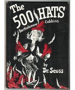 1938 Dr. Seuss The 500 Hats of Bartholomew Cubbins HC Matte Book Club Ed... - $17.99