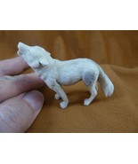 wolf-w85 standing Wolf shed ANTLER figurine Bali detailed figurine love ... - $142.37 CAD