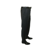Mens MANTONI Flat Front Pants 100% Wool Super 140's Classic Fit 46306-3 Charcoal image 12