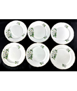 Vtg Royal Kent Staffordshire Bone China Salad Plates Set Of 6 Camilla Pa... - $748.89 MXN