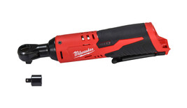 Milwaukee 2457-20 M12 12V Li-Ion Cordless 3/8 in. Ratchet (Tool-Only) - £145.27 GBP