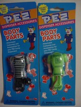 Pez Body Parts-Prisoner and Robin Hood-Mint on card-factory direct - $25.00