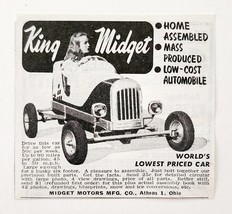1949 King Midget Motors Home Assembled Car Advertisement Automobilia Bug... - $19.99