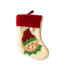 Vintage Mini Stocking Elf Used Christmas Holiday - £8.87 GBP