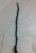 100% process Human Hair handmade Dreadlocks 20 pieces  stretch up to  18'' black - $170.00