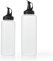 2x Oxo Good Grips Chef’s Squeeze Bottle Set Plastic Translucent 12oz &amp; 16oz Set - £12.62 GBP