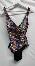Calypso Cove One Piece Colorful Swim Bathing Suit 10 - $19.77