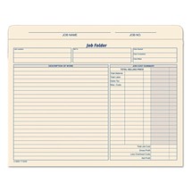 TOPS Job Folder File Jackets, 11.75 x 9.5 Inches, Manila, 20-Pack (3440) - £32.90 GBP