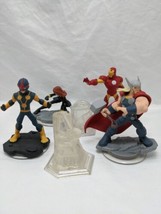 Lot Of (6) Disney Marvel Infinity 2.0 Figures Thor Iron Man Black Widow + - £45.16 GBP