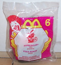 1998 McDonalds Haunted Halloween Hamburglar Happy Meal Toy #6 MIP - £11.75 GBP