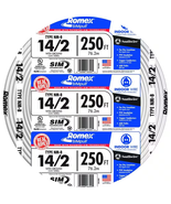 250 Ft. 14/2 Romex Simpull Solid NM-B W/G Wire - $2,577.91 MXN