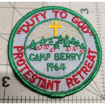 &quot;Duty to God&quot; Protestant Retreat Camp Berry 1964 Boy Scouts of America P... - £21.66 GBP