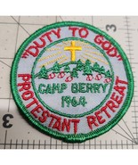 &quot;Duty to God&quot; Protestant Retreat Camp Berry 1964 Boy Scouts of America P... - £21.73 GBP