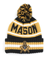 MASON BEANIE Freemason Ball Beanie Skull Cap Hat With 10% Heavy Acrylic - €19,26 EUR