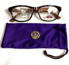 Joy Mangano Faux Tortoise Transition Reader Glasses Spring Temple Lens +... - £12.67 GBP