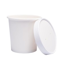 40 Count (16 Oz) One - Pint Frozen Dessert Containers With Lids Ice Cream Cups W - £30.59 GBP