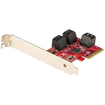 Startech.Com 6P6G-PCIE-SATA-CARD Sata Pcie CARD/CONTROLLER Card, 6 Ports - £95.93 GBP