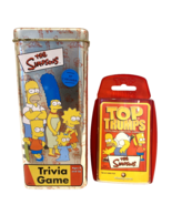 Vintage The Simpsons Tops Trumps Card Game &amp; Carumba Trivia Game - $12.34