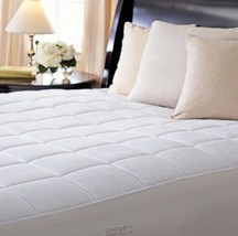 Slumber Rest Premium Quilted Heated Electric Mattress Pad Box Pattern Tw... - $56.99