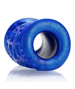 Morph sleek geometric pattern ballstretcher silicone smoosh blueballs(net) - $1,534.31 MXN