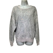 ATM ANTHONY THOMAS MELILLO Watercolor Camo Pullover Sweatshirt Size M - $54.44