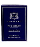 Aquiesse Luxury Scented Candle Fig &amp; Cypress Inspired by Nature, 6.5 oz - £23.58 GBP